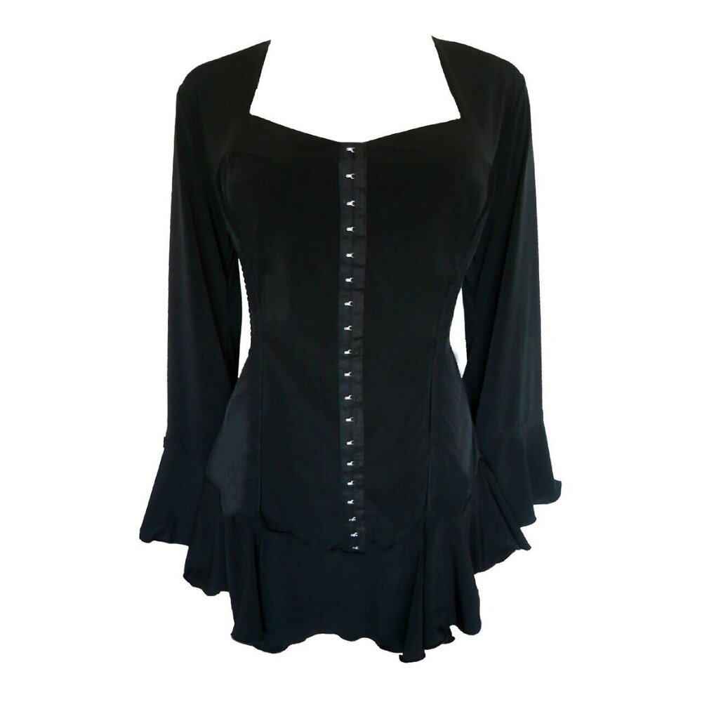 4410 Corsetta Corset Top: Victorian Gothic Steampunk Plus Size Burlesque